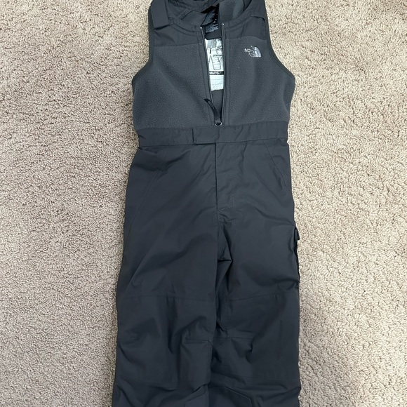 The North Face Kids Black Snow Bib - Picture 1 of 3